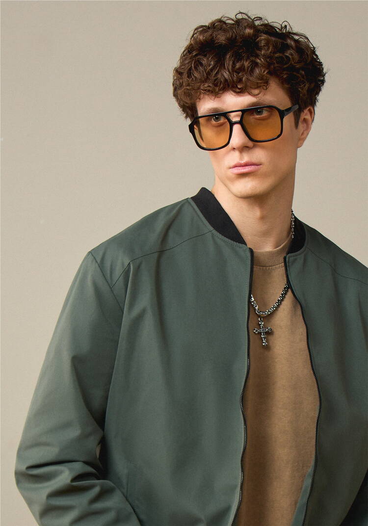 Бомбер мужской на молнии шир.  750, рис. 5