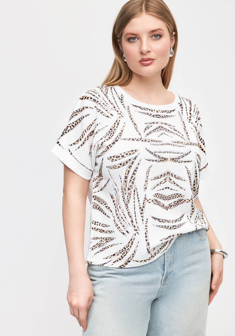 Блуза Стремительный взгляд шир.  750, рис. 11