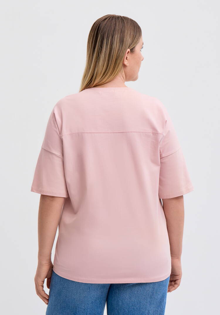 Футболка с флоральным принтом шир.  750, рис. 18