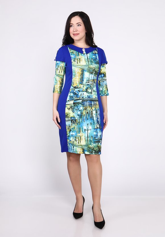 Платье Кейт шир.  580, рис. 1