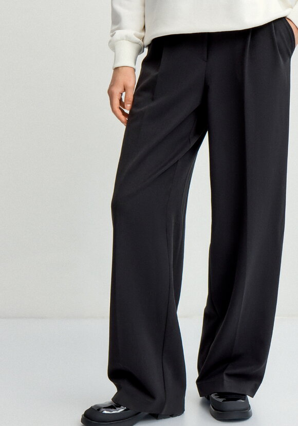 Брюки прямого кроя от бедра шир.  580, рис. 2