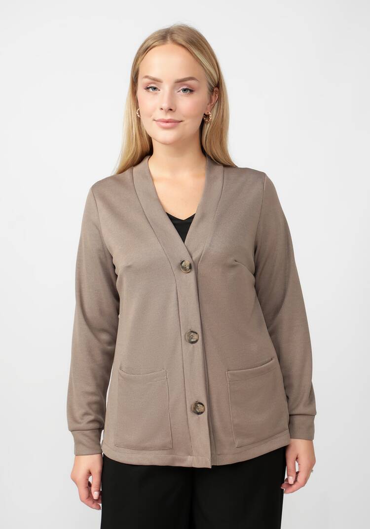 Трикотажный кардиган шир.  750, рис. 20