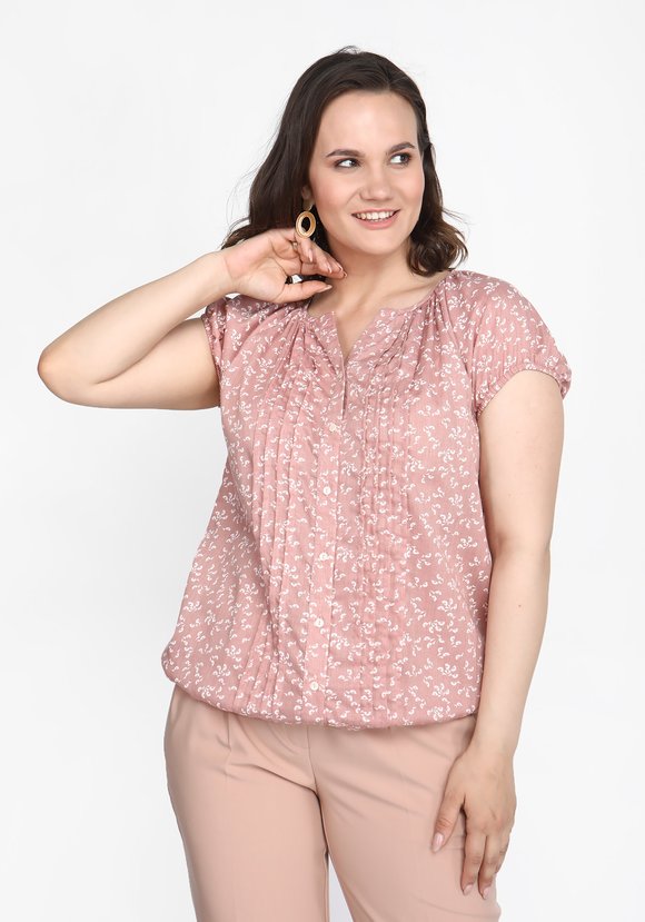 Блуза Свободное время шир.  580, рис. 5