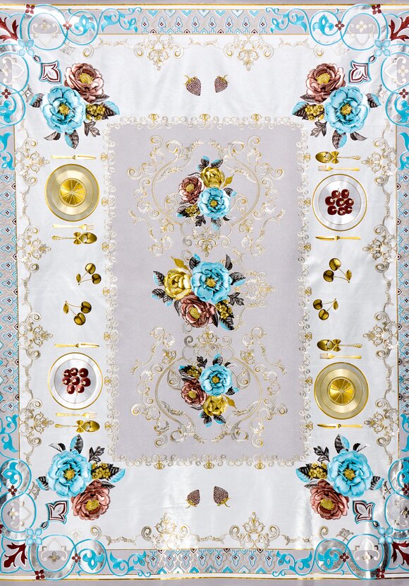 Скатерть Золотая середина шир.  580, рис. 2