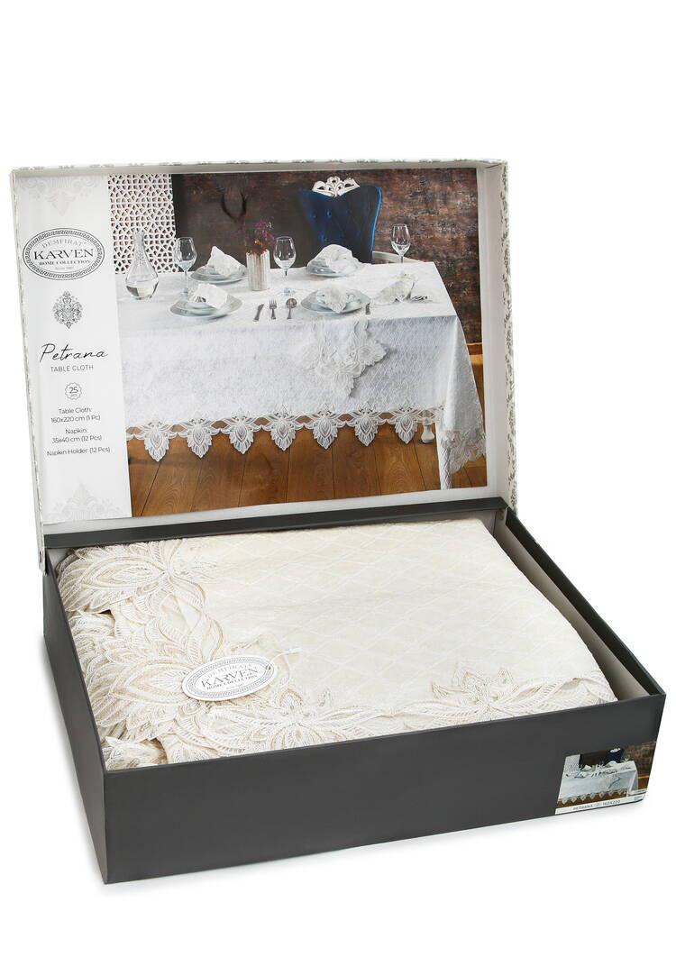 Скатерть в наборе, 25 пр. шир.  750, рис. 15