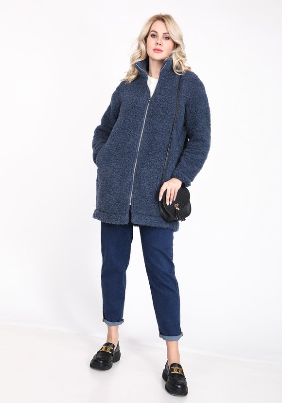 Пальто из овечьей шерсти шир.  580, рис. 34