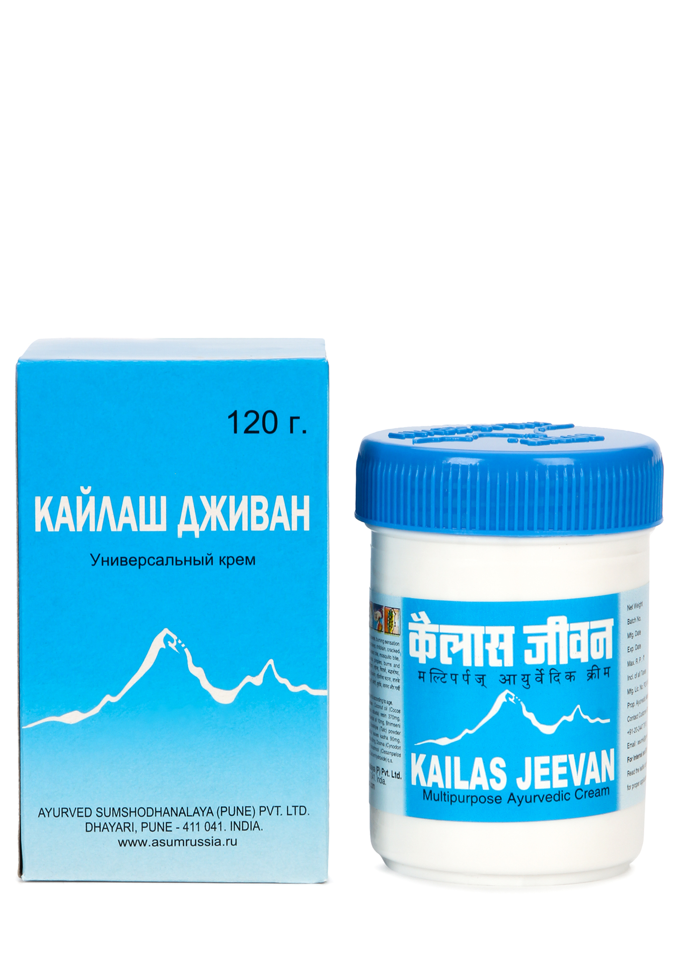 

Аюрведический крем Kailas Jeevan, 120 г