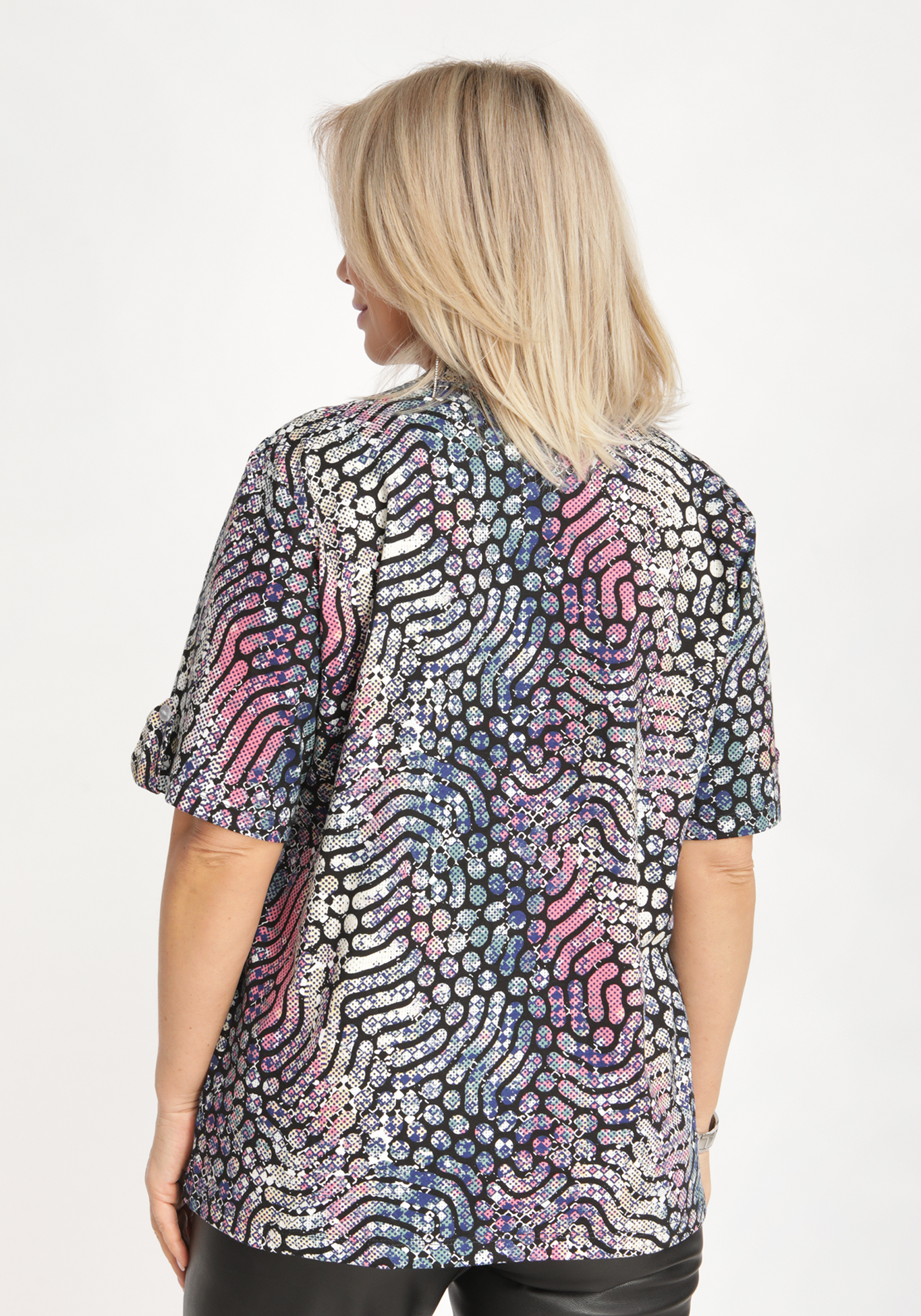 Блуза «Солнечное мгновение» Алтекс, размер 52, цвет мультиколор - фото 8