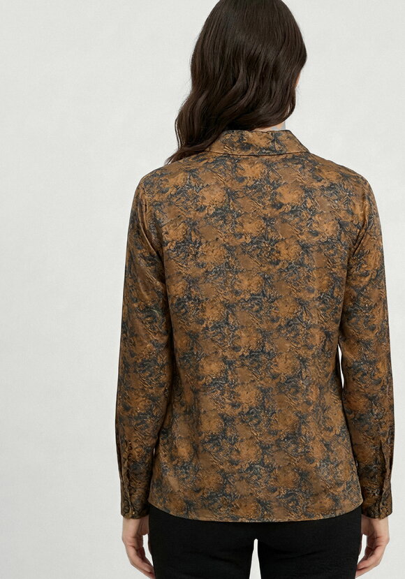 Блуза с жаккардовым узором шир.  580, рис. 12