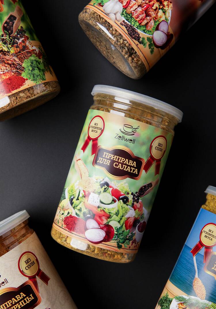 Приправа, набор из 3 банок шир.  750, рис. 18