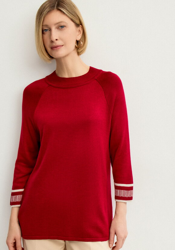 Джемпер с рукавом реглан до локтя шир.  580, рис. 17