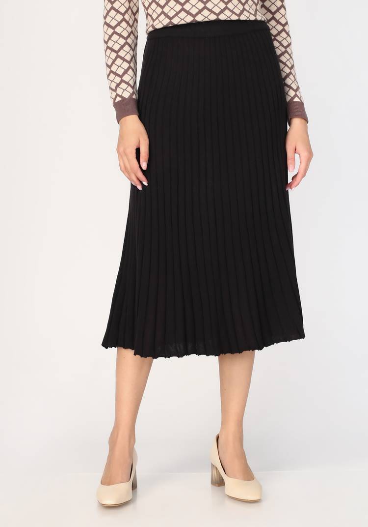 Юбка плиссе ниже колена шир.  750, рис. 5