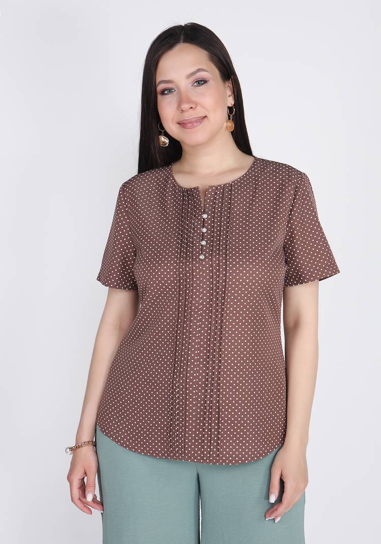 Блуза Яркое впечатление шир.  750, рис. 13