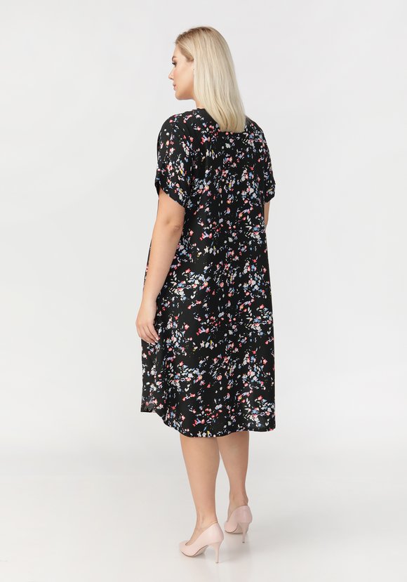 Платье в мелкий цветочек Майя шир.  580, рис. 12