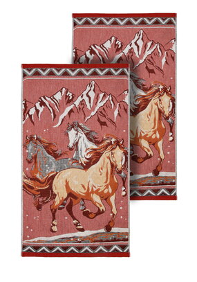 Полотенце стеганое Вольный ветер, 2 шт.