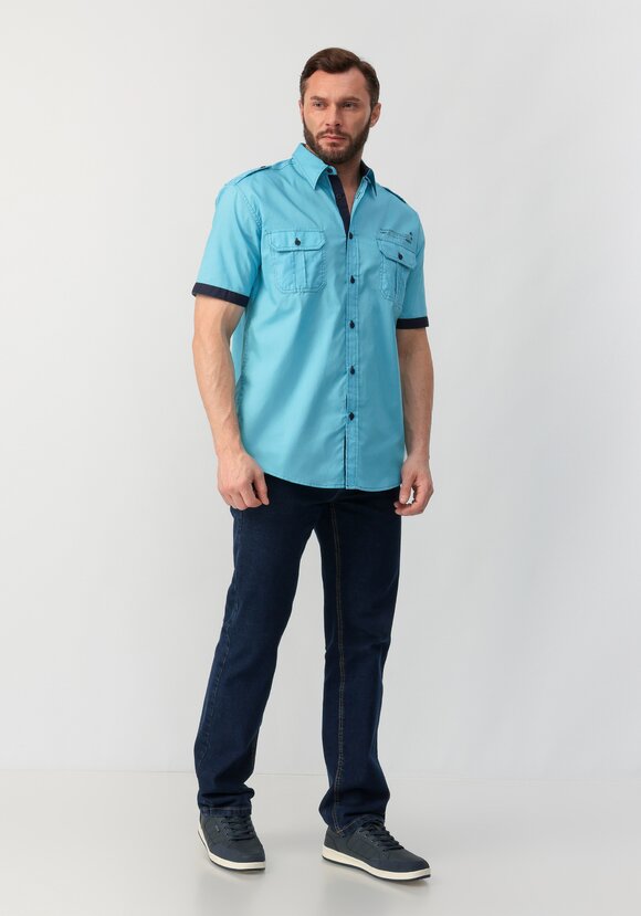 Рубашка с коротким рукавом Адам шир.  580, рис. 2