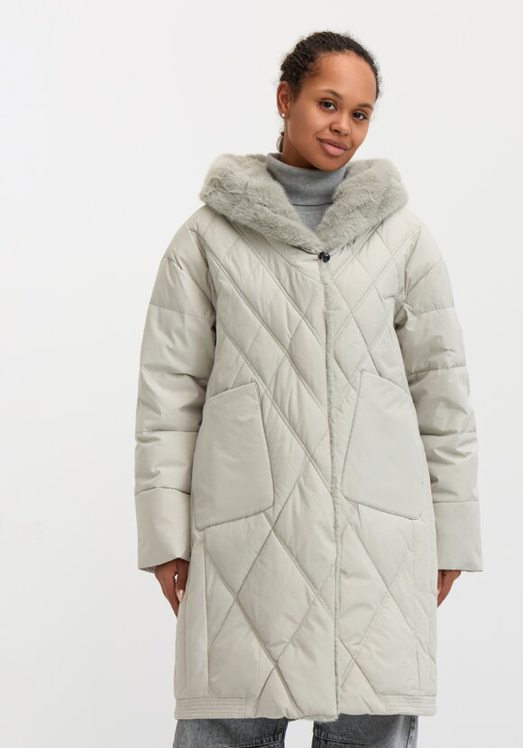 Куртка-пуховик Жаннет шир.  580, рис. 4