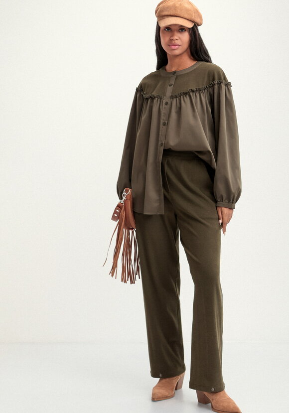 Брюки-трансформеры на резинке по поясу шир.  580, рис. 8