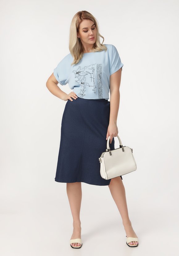 Блуза Радужные мечты шир.  580, рис. 15