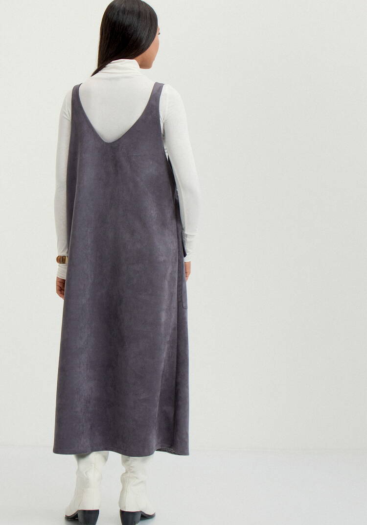 Сарафан с имитацией застёжки шир.  750, рис. 3