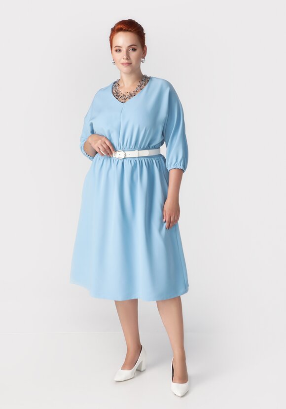 Платье Чарующая Красота шир.  580, рис. 11