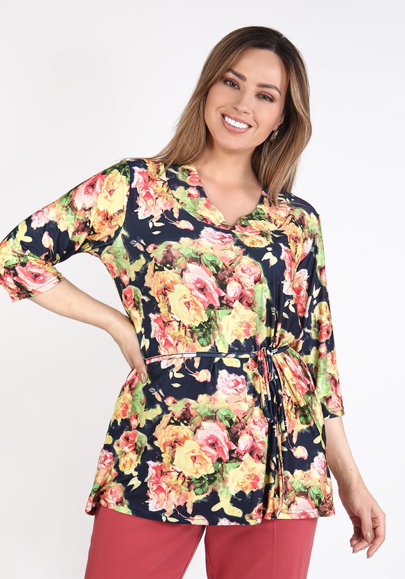 Блуза Романтичный сюжет шир.  580, рис. 6