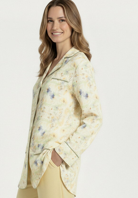 Жакет изо льна с принтом шир.  580, рис. 5