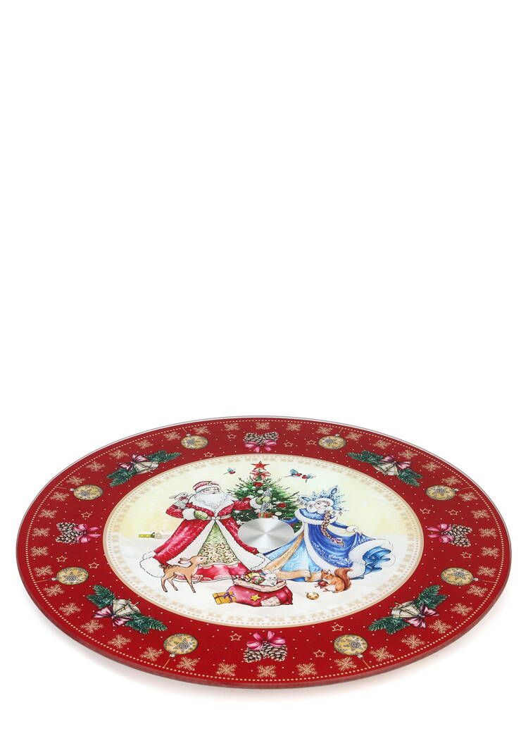 Тортовница вращающаяся Новогодняя коллекция шир.  750, рис. 6