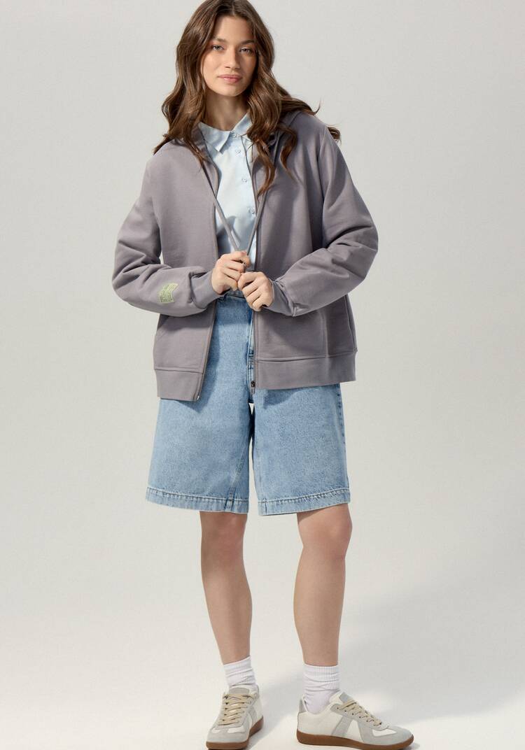 Толстовка с капюшоном и нашивкой на рукаве шир.  750, рис. 7