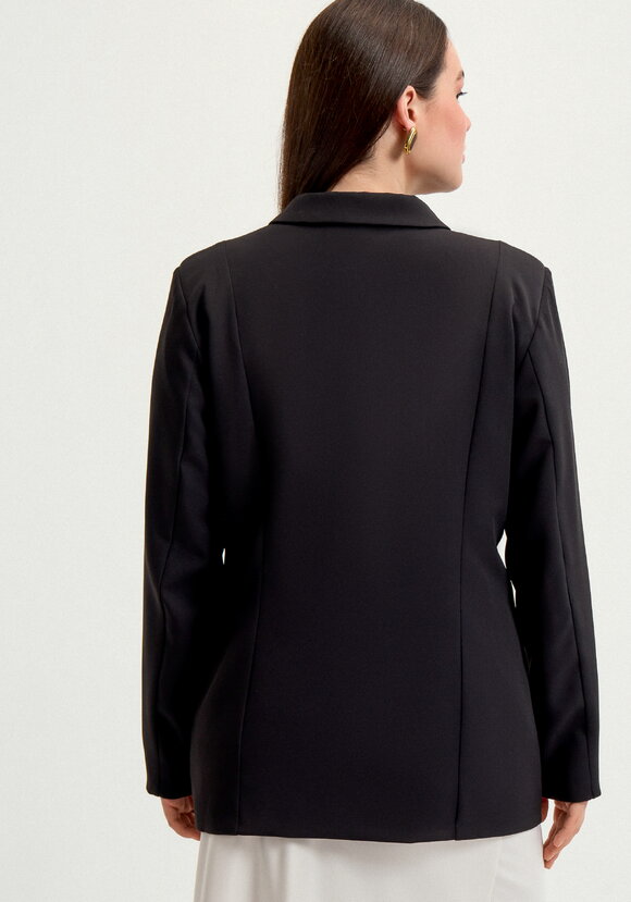 Пиджак двубортный шир.  580, рис. 12