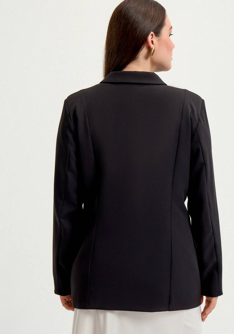 Пиджак двубортный шир.  750, рис. 12