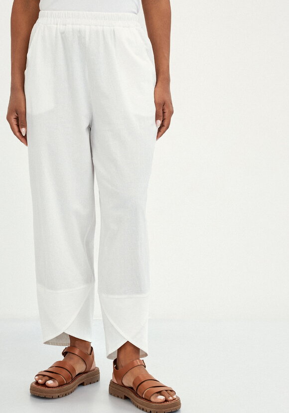 Брюки-тюльпан на резинке шир.  580, рис. 4