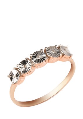 Кольцо серебряное Бриллиантовая мечта