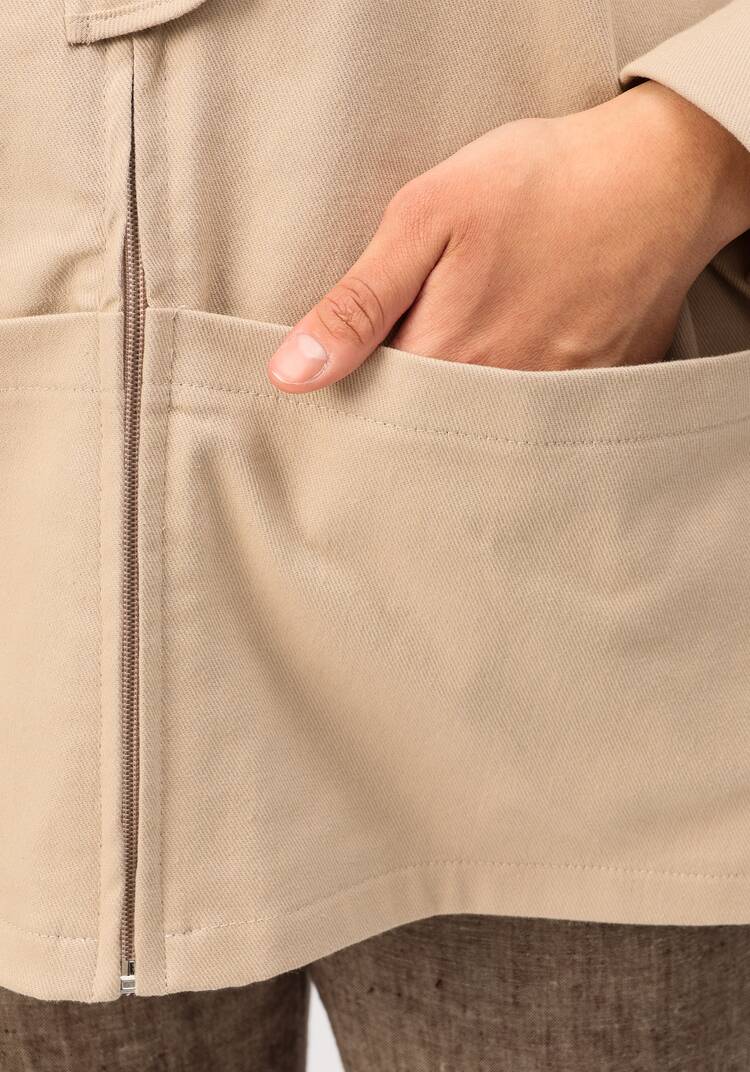 Пиджак с боковыми накладными карманами шир.  750, рис. 6