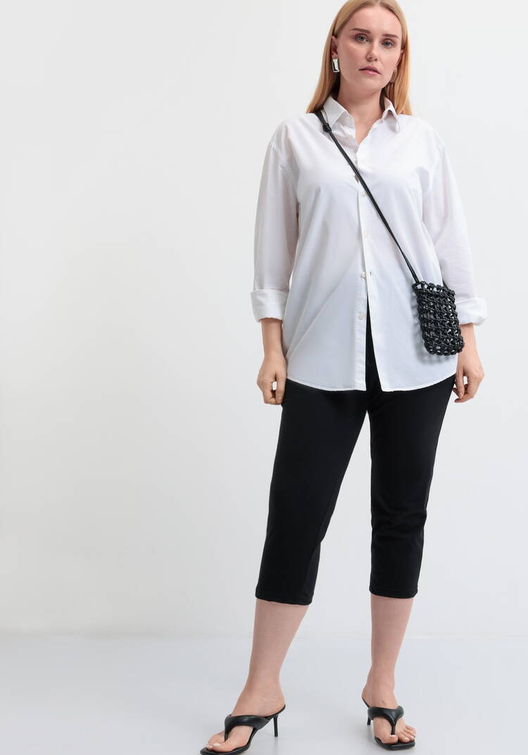 Бриджи трикотажные с поясом на кулиске шир.  750, рис. 21