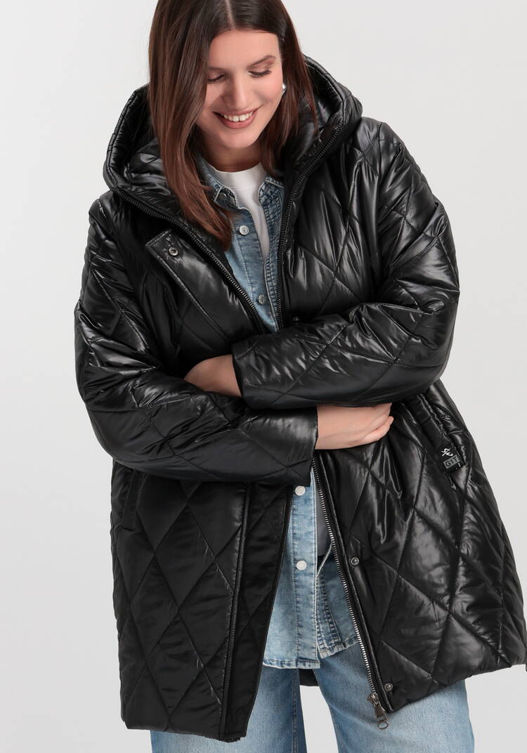 Куртка на молнии со стежкой ромбами шир.  750, рис. 12