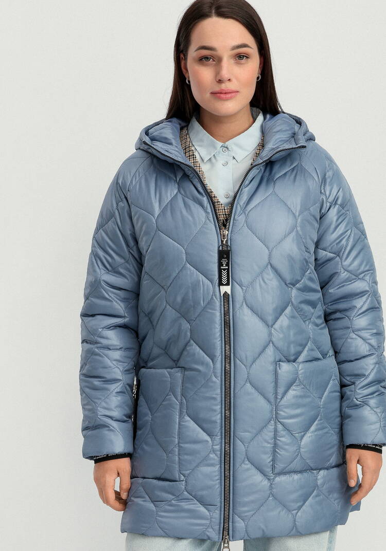 Куртка на молнии с капюшоном Милана шир.  750, рис. 27