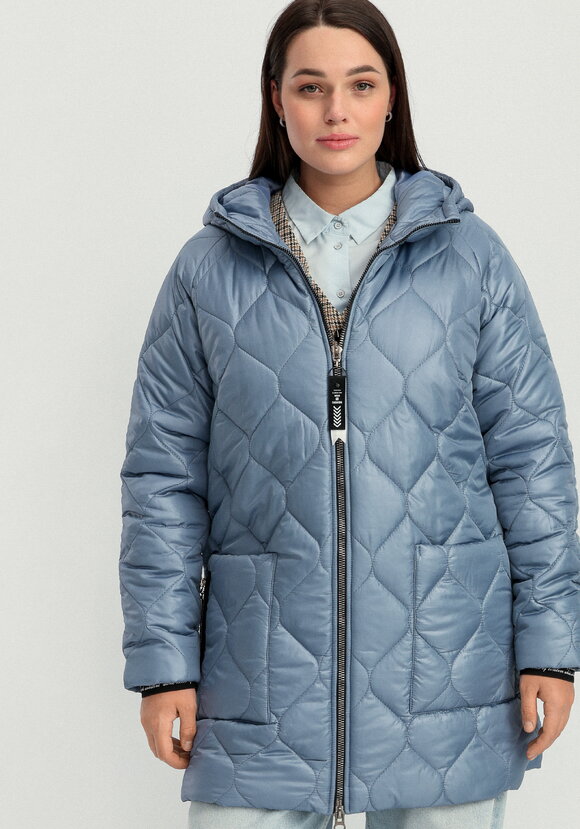 Куртка на молнии с капюшоном Милана шир.  580, рис. 27