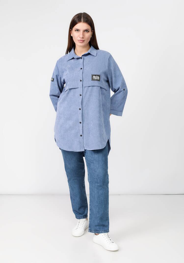 Рубашка вельветовая Гарсия шир.  750, рис. 25