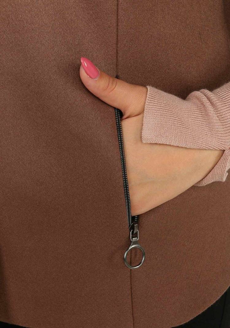 Куртка с меховым декором шир.  750, рис. 5