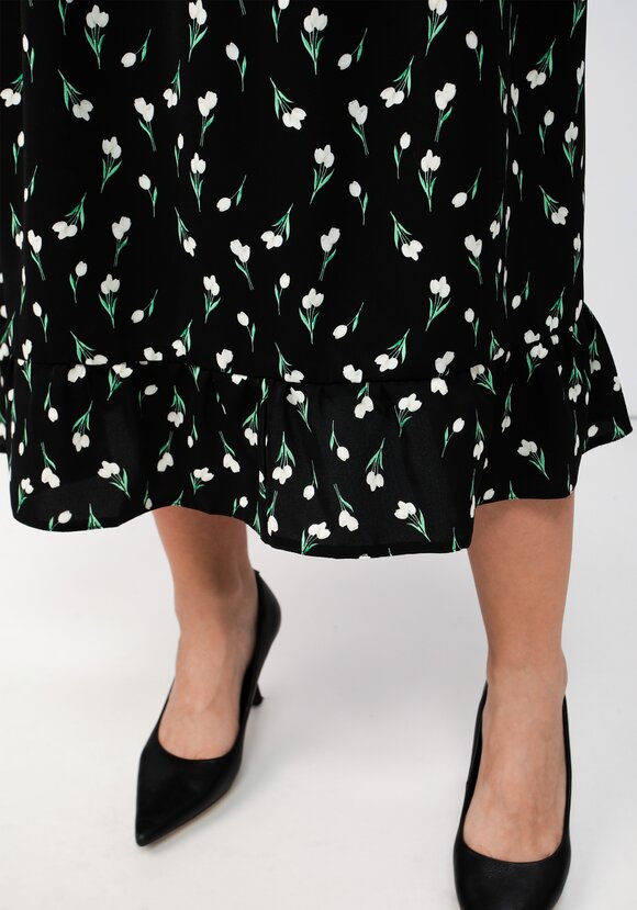 Платье отрезное свободного кроя шир.  580, рис. 14