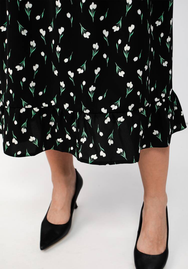 Платье отрезное свободного кроя шир.  750, рис. 14