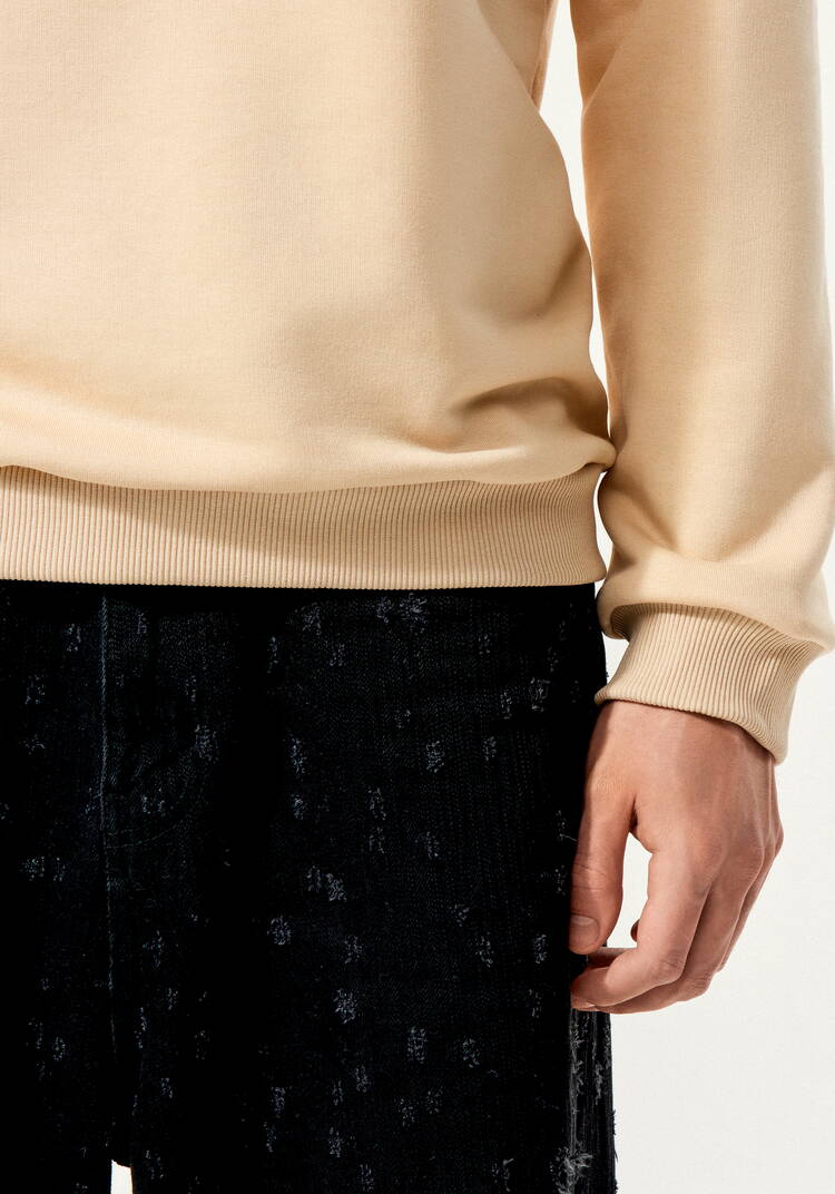 Свитшот с принтом на передней полочке шир.  750, рис. 13