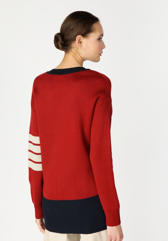 Кардиган с отделкой из метанити шир.  580, рис. 6