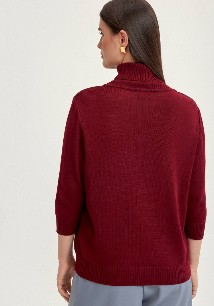 Джемпер-водолазка с рукавом 3/4 шир.  750, рис. 3