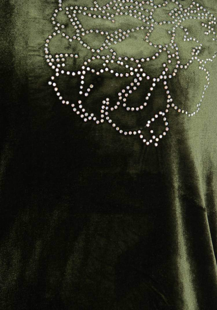 Костюм из бархата с аппликацией шир.  750, рис. 4