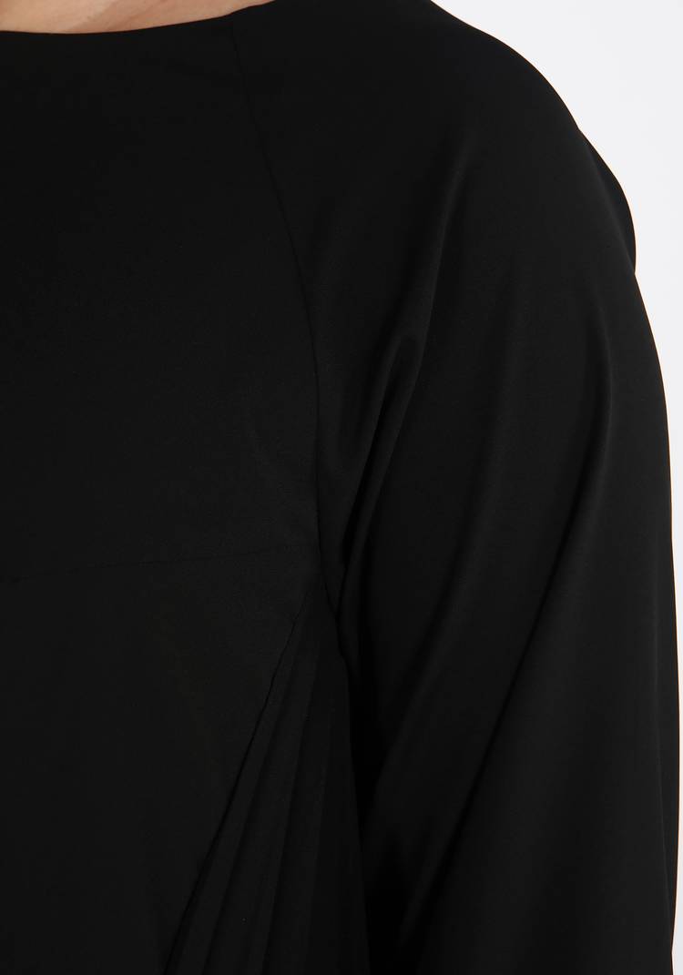 Блуза с гофрированной вставкой шир.  750, рис. 2
