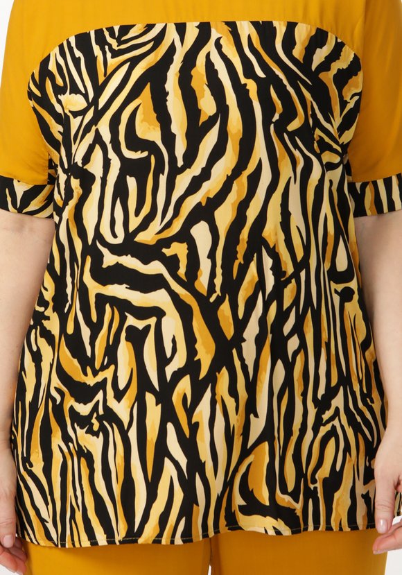 Костюм с анималистическим принтом шир.  580, рис. 23