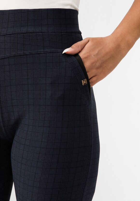 Брюки женские  в клетку Кэйт шир.  580, рис. 5