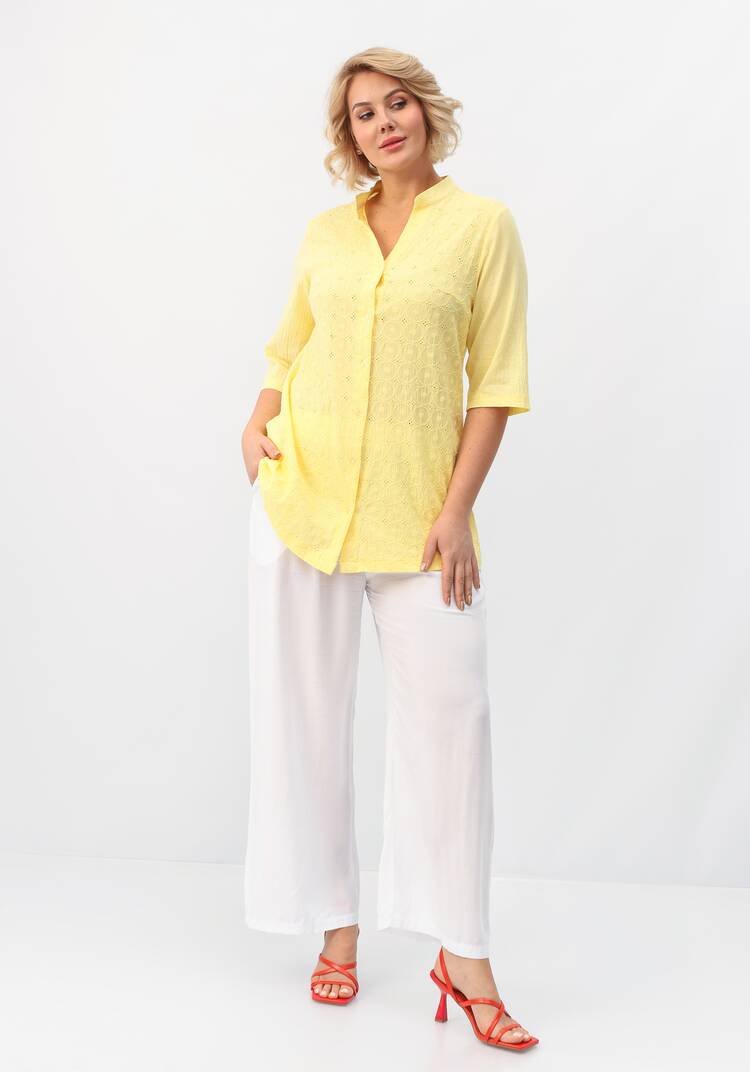 Рубашка из хлопка с шитьем шир.  750, рис. 14